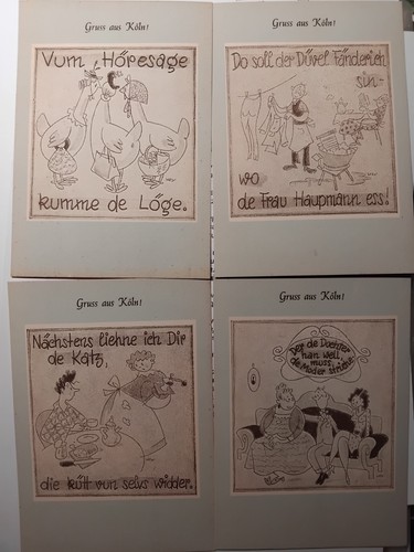 Alte postkarten gruss - 4, aus