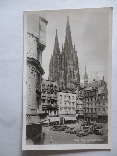 Ansichtskarte köln dom mit - köln,