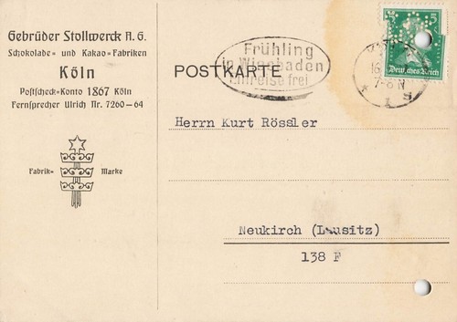 Beleg firmenkorrespondenz - beleg, dr