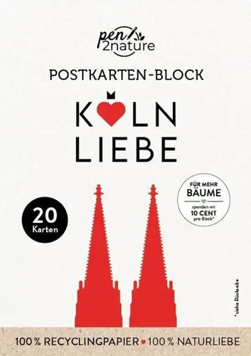 Postkartenblock köln liebe - postkartenblock, köln-liebe