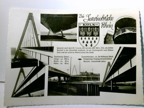 Severinbrücke köln am - severinbrücke,