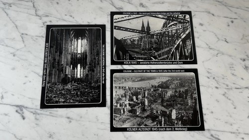 Köln 1945 3 historische - –,