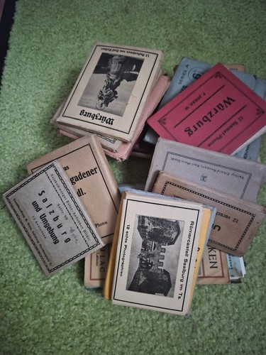 Leporello 1890 1950 fotoheft - 1890-1950,,