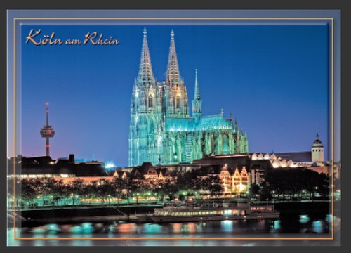 Postkarte ansichtskarte - postkarte, –