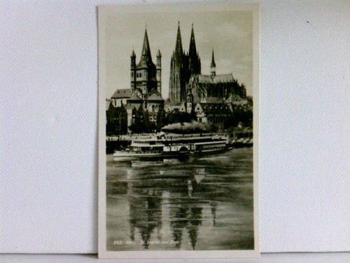 Köln martin und dom - ak,