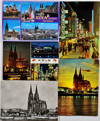 Postkarten lot köln am - postkarten,