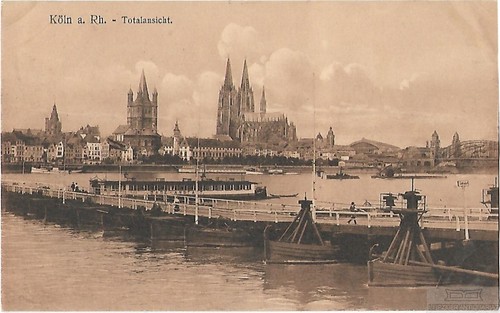 Köln rh totalansicht - a., rh.