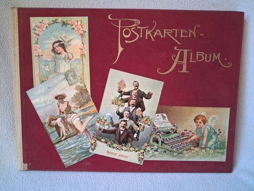Altes postkarten album dumont - postkarten-album,