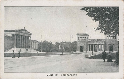 Alte postkarte münchen - alte,