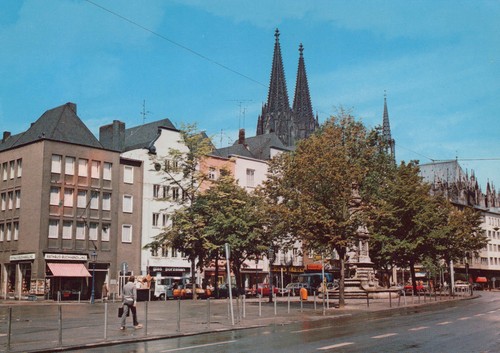 Postkarte köln rhein - postkarte, alter
