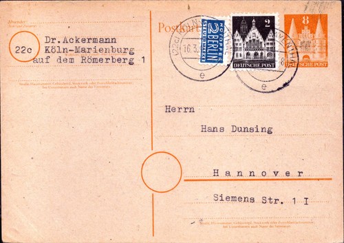 Bauten postkarte - postkarte,