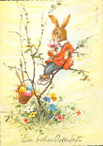 Frohe ostern osterhase ruht - frohe,